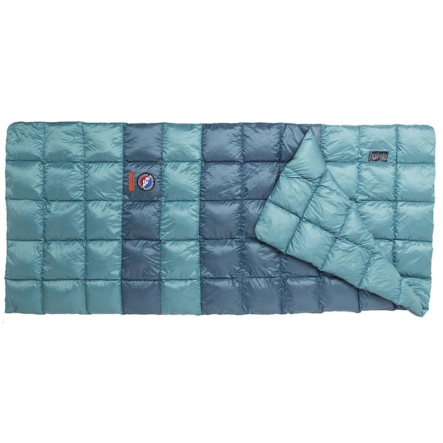 BIG AGNES CAMP ROBBER DOWN BLANKET (650 DOWNTEK), TAPESTRY/TEAL, 80 X 88 INCHES | BIG AGNES