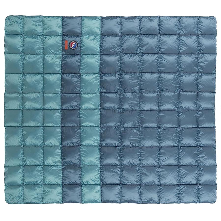 BIG AGNES CAMP ROBBER DOWN BLANKET (650 DOWNTEK), TAPESTRY/TEAL, 80 X 88 INCHES | BIG AGNES | 01