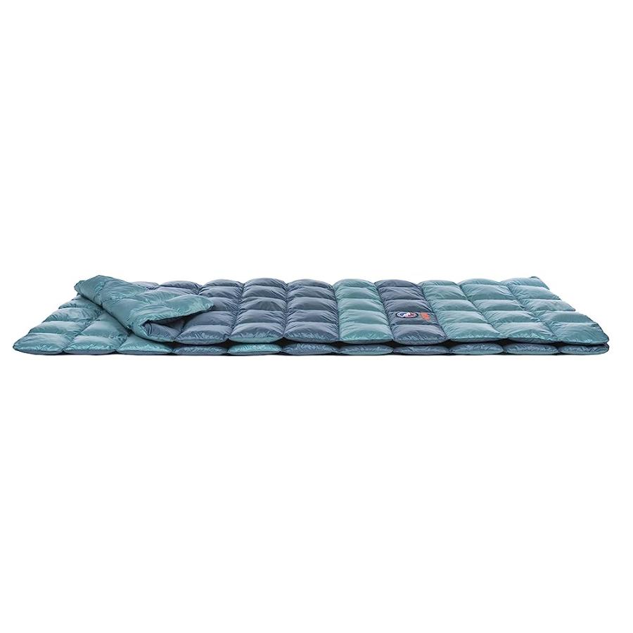 BIG AGNES CAMP ROBBER DOWN BLANKET (650 DOWNTEK), TAPESTRY/TEAL, 80 X 88 INCHES | BIG AGNES | 02