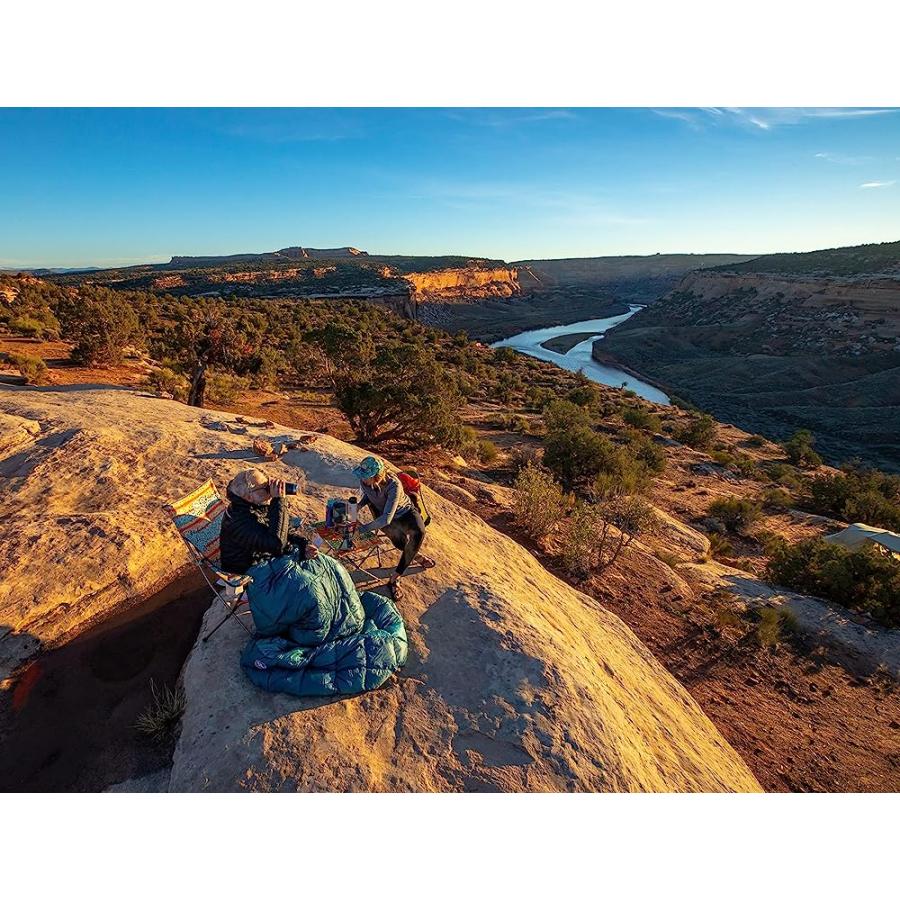 BIG AGNES CAMP ROBBER DOWN BLANKET (650 DOWNTEK), TAPESTRY/TEAL, 80 X 88 INCHES | BIG AGNES | 03