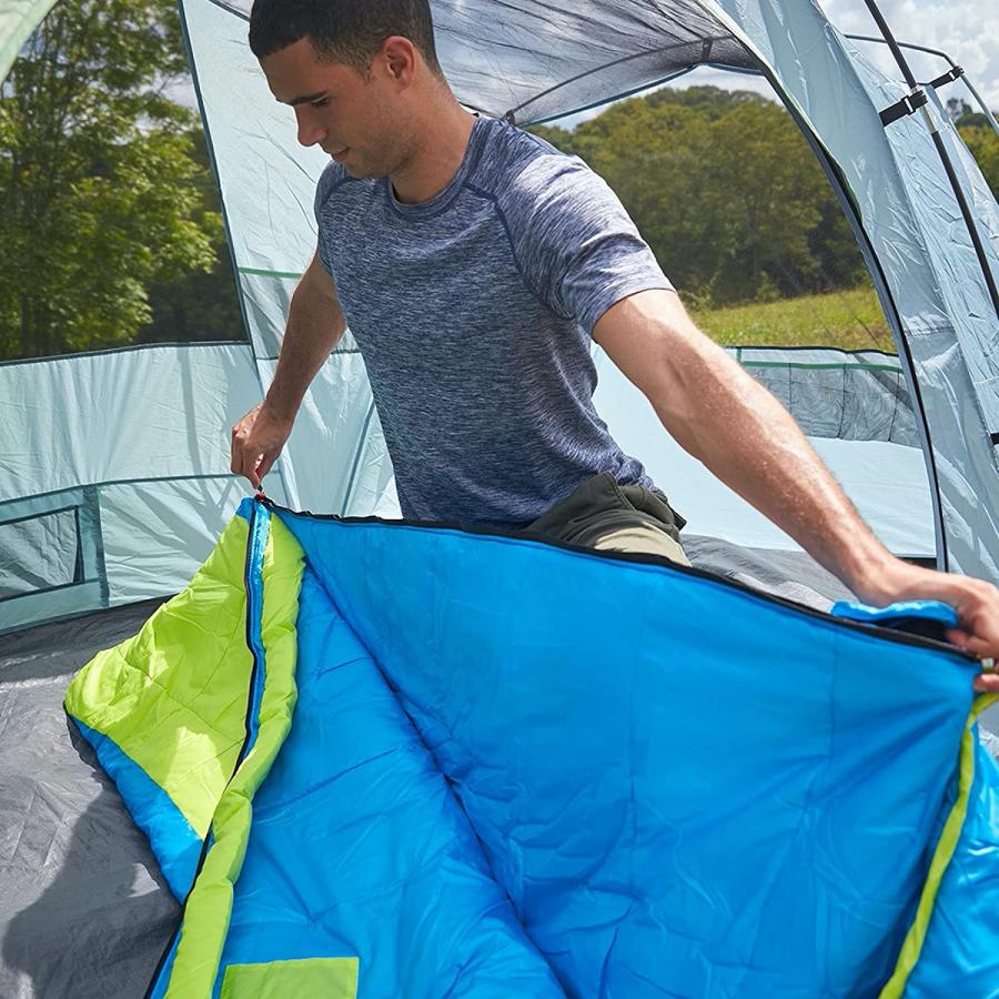 Coleman Sleeping Bag Kompact 25°F Mummy Sleeping Bag, Spider Mum | Coleman | 05