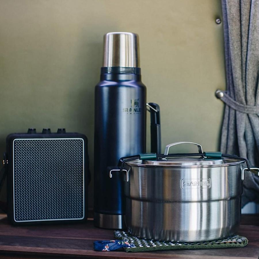 STANLEY CLASSIC VACUUMINSULATEDWIDE MOUTHBOTTLE, NIGHTFALL- BPA-FREE 18/8 STAINLESS STEELTHERMOSFOR COLD & HOTBEVERAGESKEEPS LIQUID HOT OR COLD F | STANLEY | 07