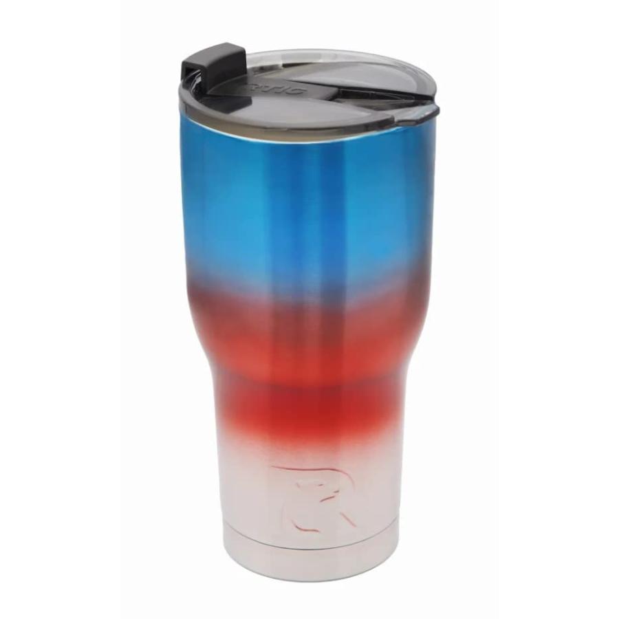 RTIC 20 OZ INSULATED TUMBLER STAINLESS STEEL COFFEE TRAVEL MUG WITH LID, SPILL PROOF, HOT BEVERAGE AND COLD, PORTABLE THERMAL CUP FOR CAR, CAMPIN | 