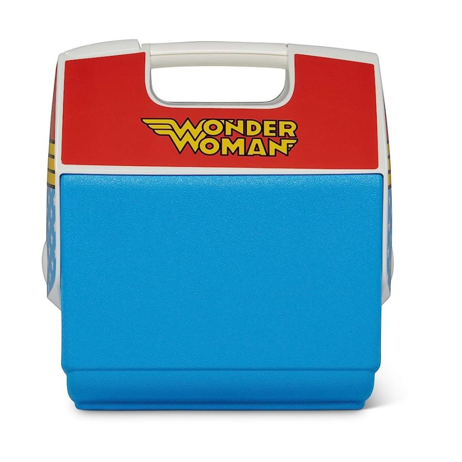 IGLOO 7 QUART LIMITED WONDER WOMAN CLASSIC PAL PORTABLE LUNCHBOX PLAYMATE PAL COOLER, MEDIUM | igloo | 01
