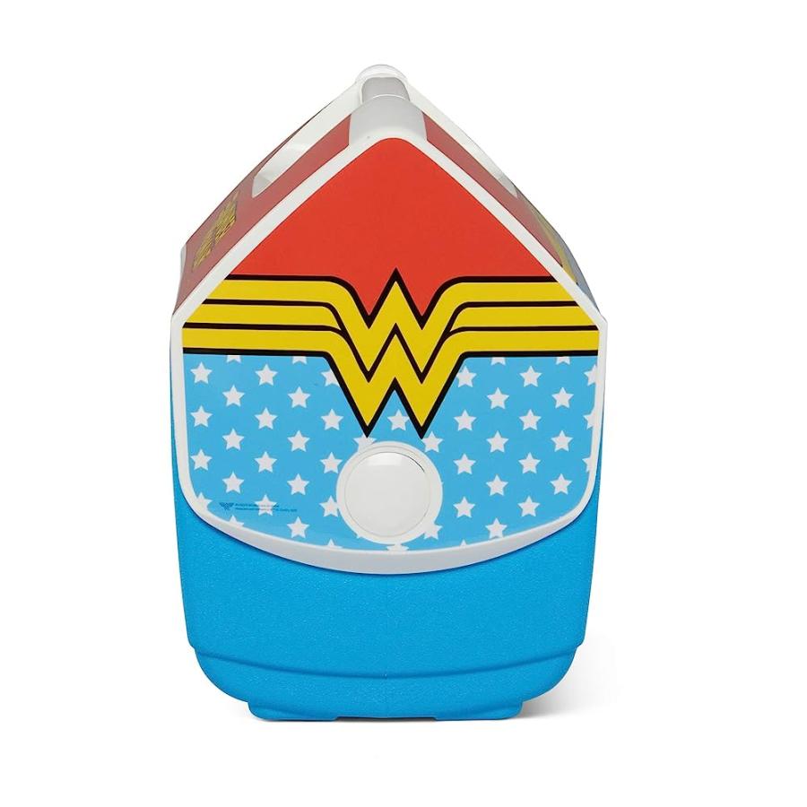 IGLOO 7 QUART LIMITED WONDER WOMAN CLASSIC PAL PORTABLE LUNCHBOX PLAYMATE PAL COOLER, MEDIUM | igloo | 02