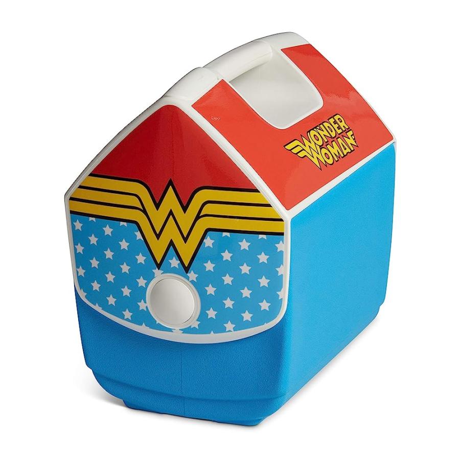 IGLOO 7 QUART LIMITED WONDER WOMAN CLASSIC PAL PORTABLE LUNCHBOX PLAYMATE PAL COOLER, MEDIUM | igloo | 03