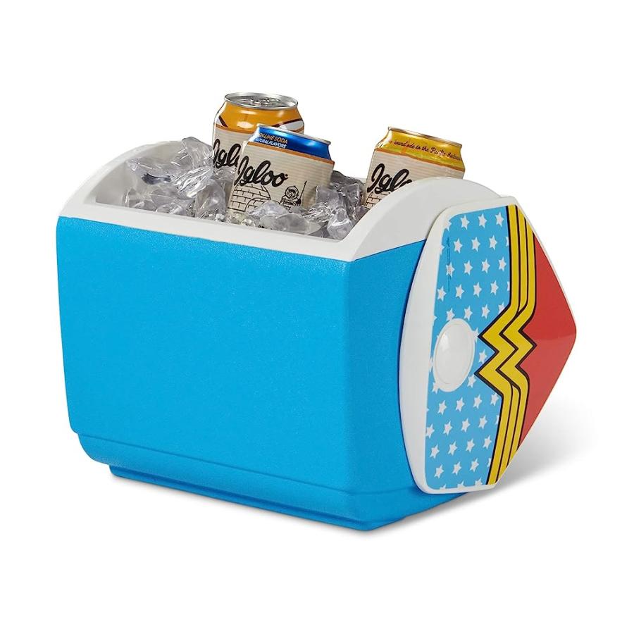 IGLOO 7 QUART LIMITED WONDER WOMAN CLASSIC PAL PORTABLE LUNCHBOX PLAYMATE PAL COOLER, MEDIUM | igloo | 04