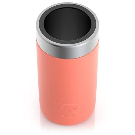RTIC CRAFT CAN COOLER INSULATED, BEER, BEVERAGE, BOTTLE, SODA CAN COOLER WITH LID, STAINLESS STEEL METAL, DOUBLE WALL INSULATION COOZIE FOR CANS, |  | 03