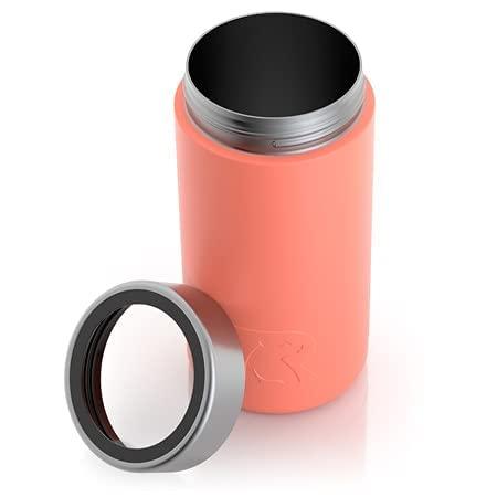 RTIC CRAFT CAN COOLER INSULATED, BEER, BEVERAGE, BOTTLE, SODA CAN COOLER WITH LID, STAINLESS STEEL METAL, DOUBLE WALL INSULATION COOZIE FOR CANS, |  | 05