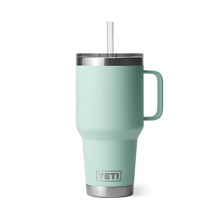 YETI RAMBLER 35 OZ STRAW MUG, VACUUM INSULATED, STAINLESS STEEL, SEAFOAM | YETI | 06