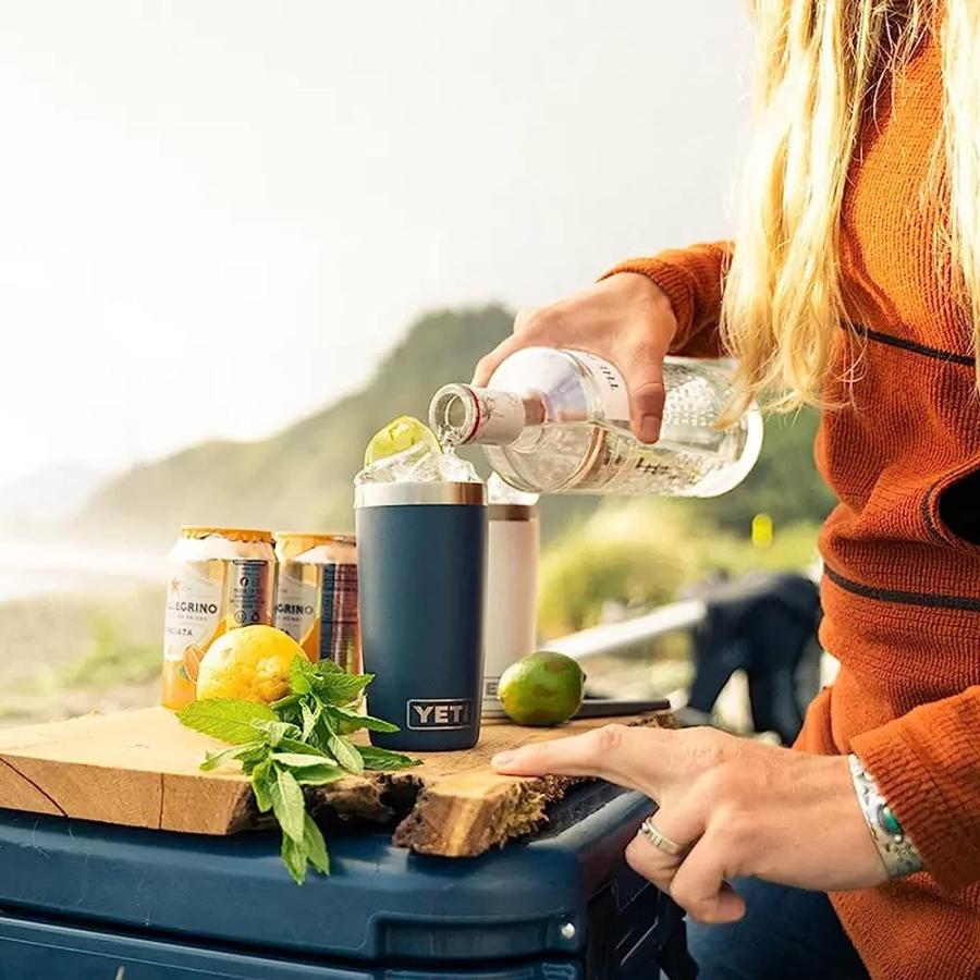 YETI RAMBLER 10 OZ TUMBLER, STAINLESS STEEL, VACUUM INSULATED WITH MAGSLIDER LID, BLACK | YETI | 06