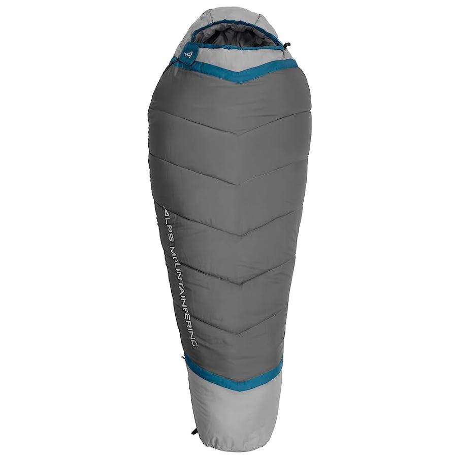 ALPS MOUNTAINEERING BLAZE +20° MUMMY SLEEPING BAG, SHORT - CHARCOAL/GRAY | ALPS MOUNTAINEERING
