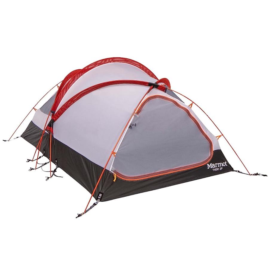 MARMOT THOR 2-PERSON TENT | EASY SET-UP, WATER-RESISTANT, STORM READY, BLAZE, 2 PERSON | Marmot