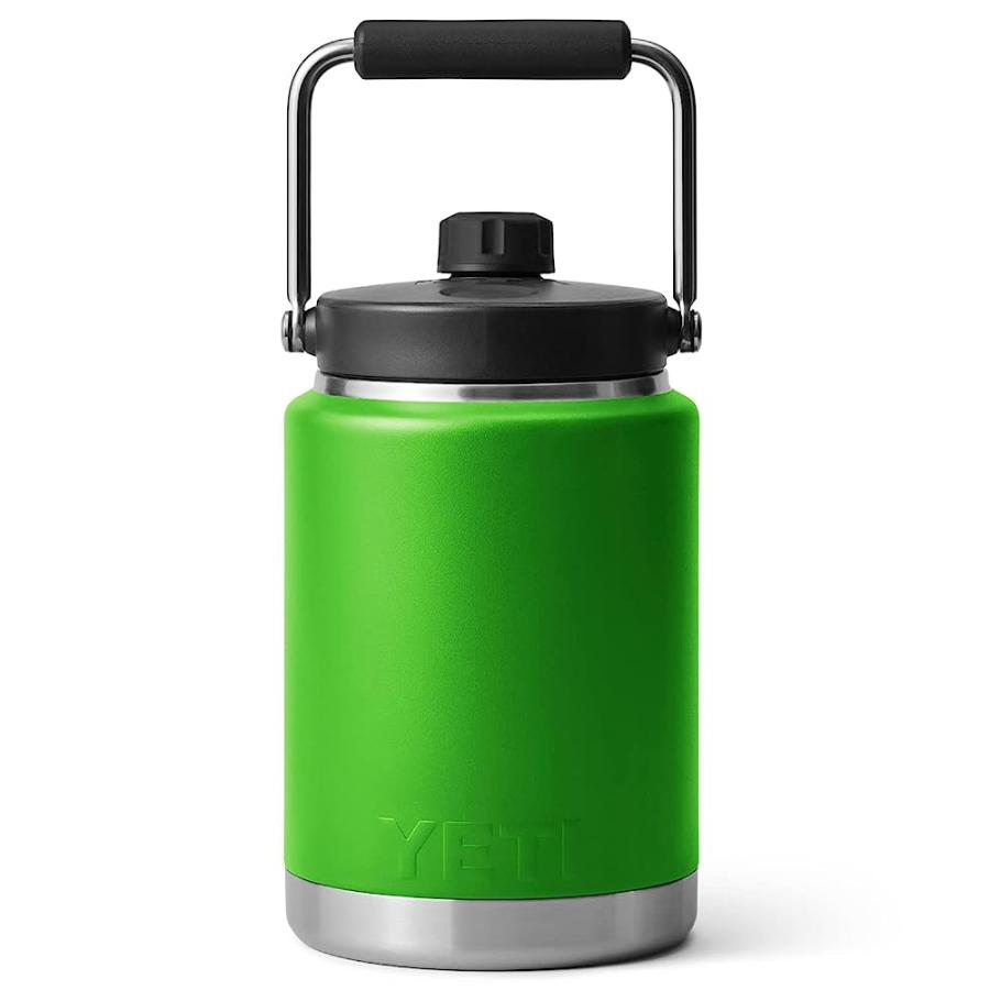 YETI RAMBLER HALF GALLON JUG, VACUUM INSULATED, STAINLESS STEEL WITH MAGCAP, CANOPY GREEN | YETI | 02