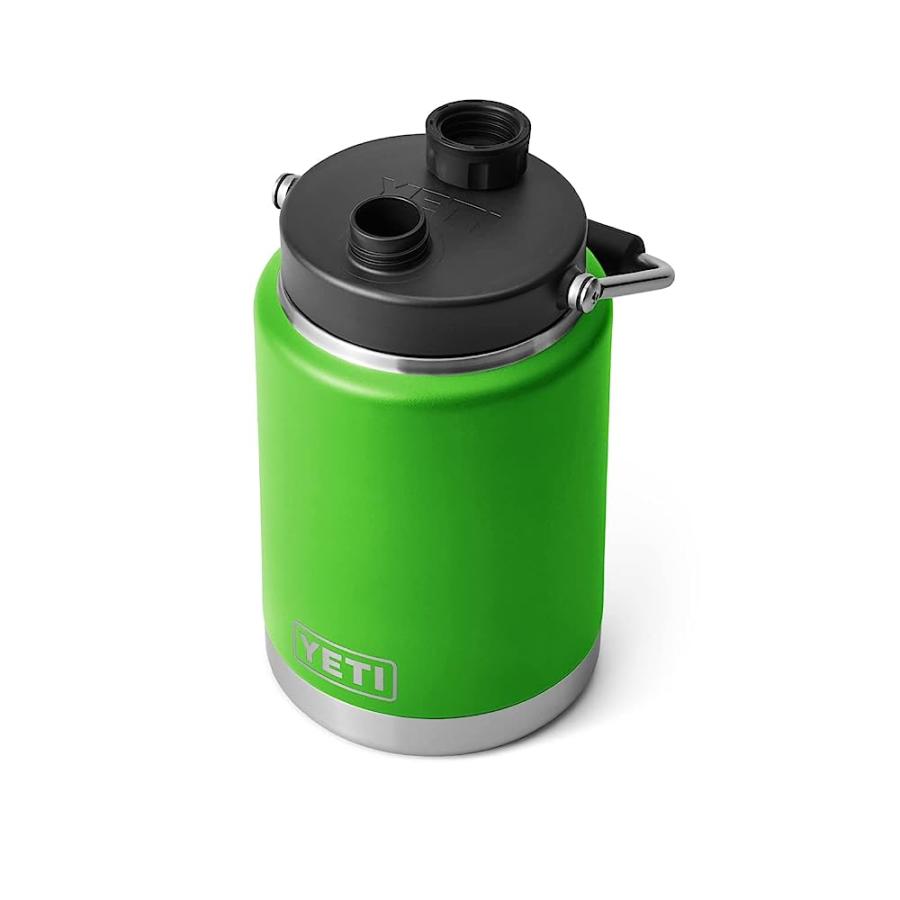 YETI RAMBLER HALF GALLON JUG, VACUUM INSULATED, STAINLESS STEEL WITH MAGCAP, CANOPY GREEN | YETI | 04