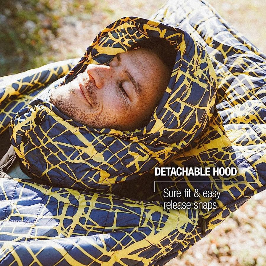 HELINOX TOASTY WRAPAROUND HOODED BLANKET, SAVANNA/PLAYA, BLACK | Helinox | 06