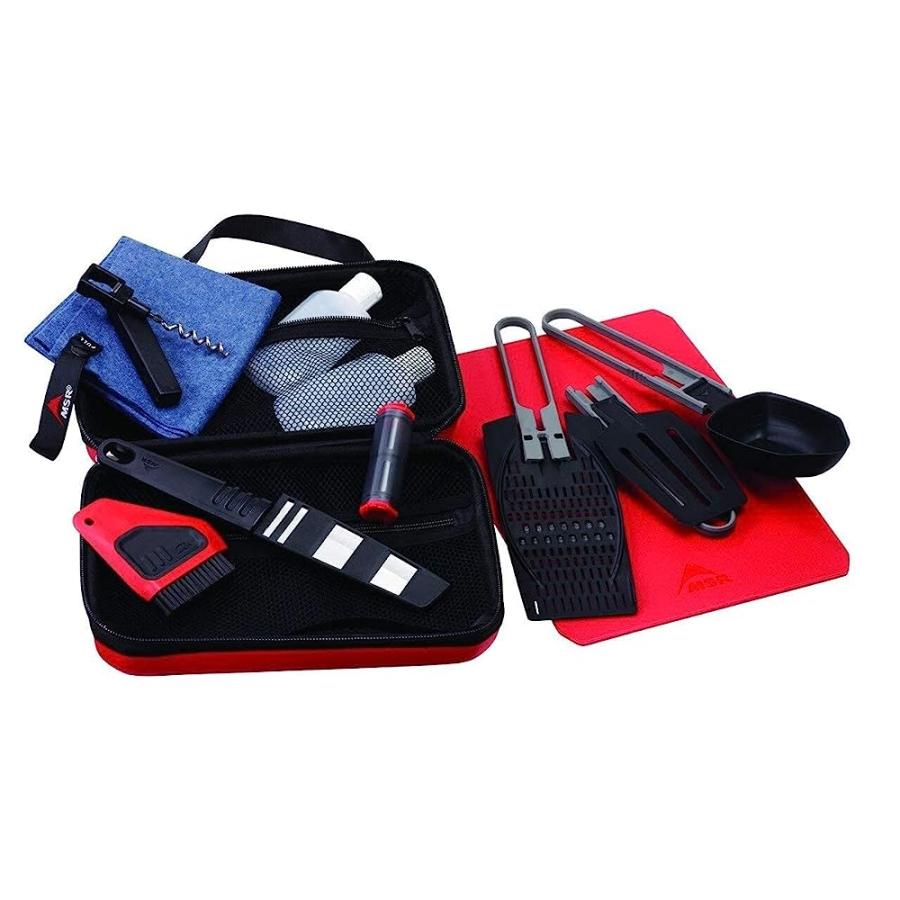 MSR ALPINE DELUXE KITCHEN SET , RED/BLACK | MSR