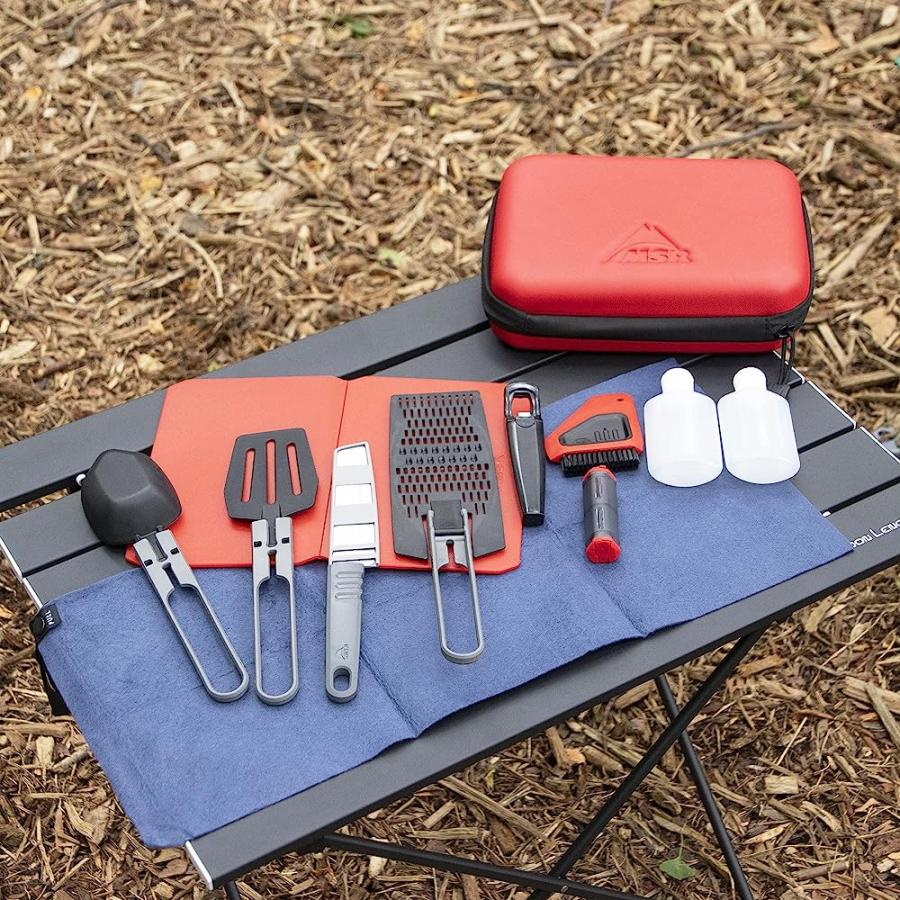 MSR ALPINE DELUXE KITCHEN SET , RED/BLACK | MSR | 03