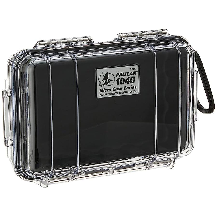PELICAN 1040 MICRO CASE (BLACK/CLEAR), MODEL:1040-025-100 | PELICAN PRODUCTS
