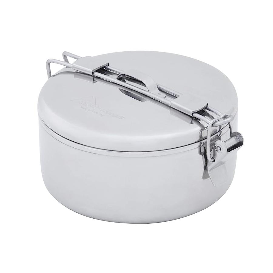 MSR ALPINE STAINLESS STEEL STOWAWAY CAMPING POT, 1.1 L | MSR