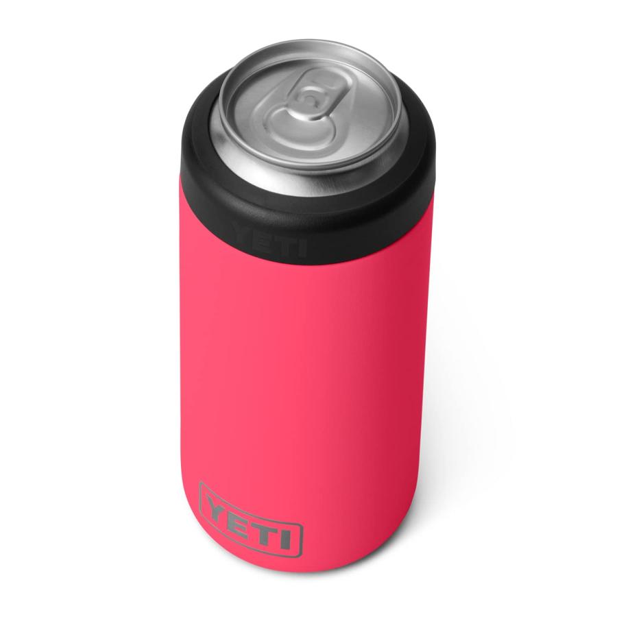 YETI Rambler 16オンス コルスター トール缶クーラー:YETI 真空断熱 ステンレス製、ビミニピンク | YETI