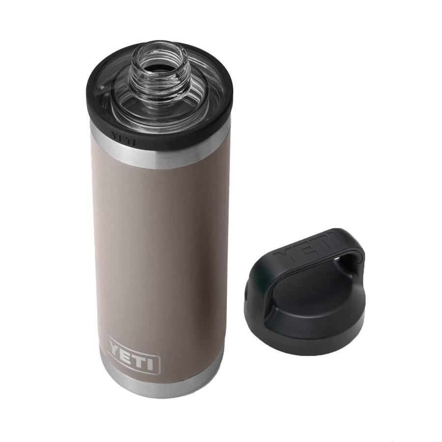 YETI Rambler 18オンス ボトル キャップ付き 真空断熱 ステンレス製、シャープテイルトープ | YETI