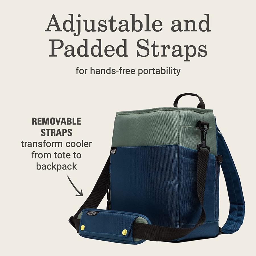 Coleman Morph Series Insulated Portable Soft Cooler, Leak-Proof Durable Cooler 6/16/24 Can Capacity with Ice Retention | Coleman | 01