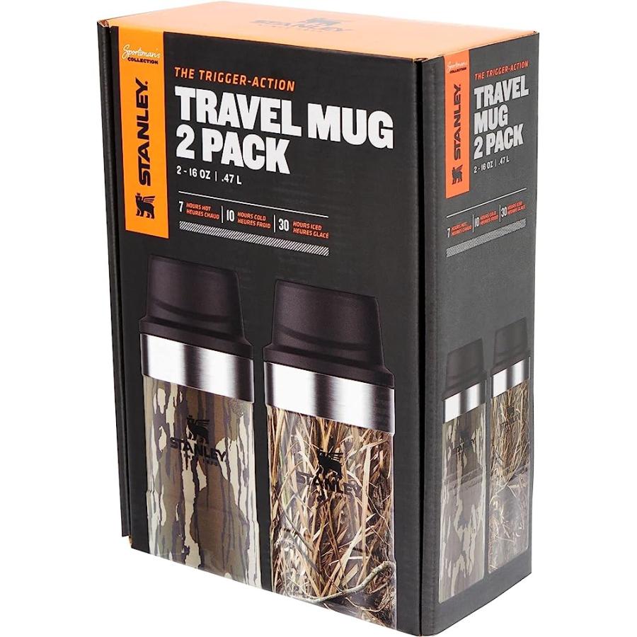STANLEY TRIGGER-ACTION TRAVEL MUG 16OZ 2 PACK MULTI-PACK | STANLEY | 01
