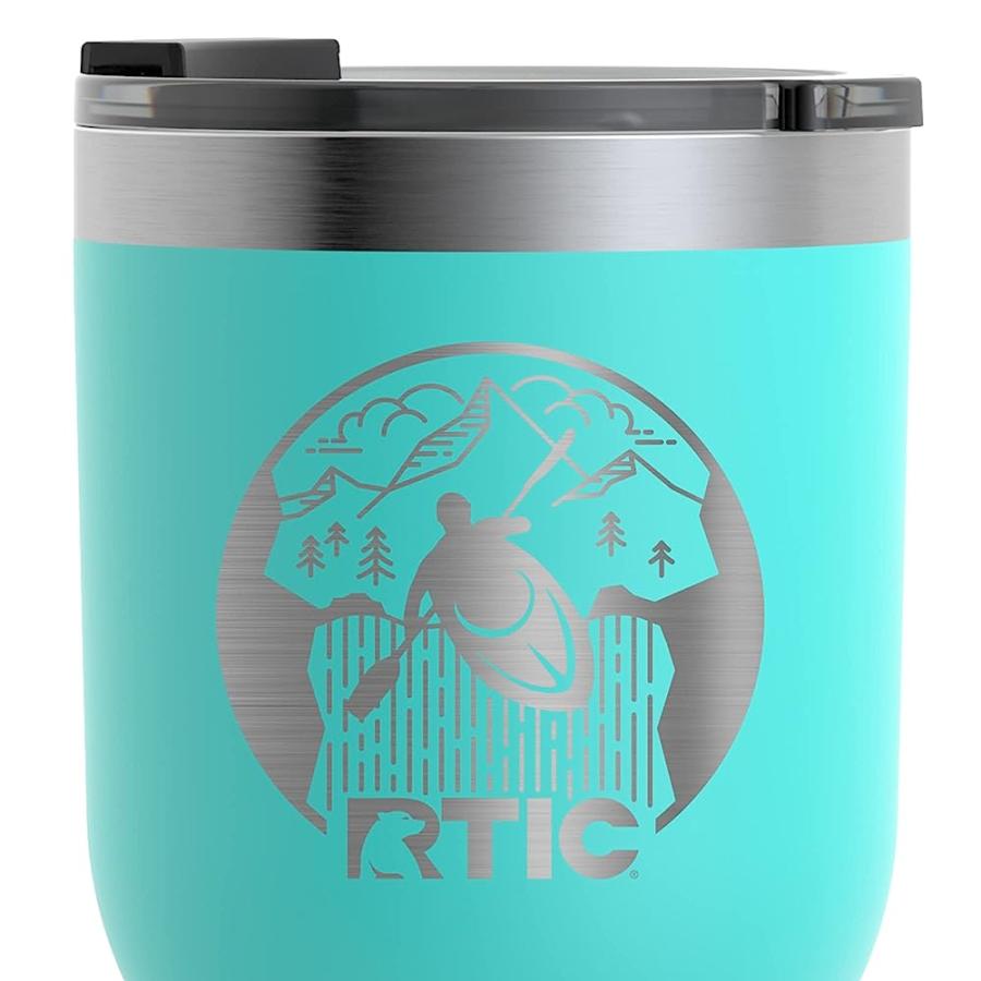 RTIC THE GET OUT AND GO INSULATED TUMBLER STAINLESS STEEL COFFEE TRAVEL MUG WITH LID, SPILL PROOF, HOT BEVERAGE AND COLD, PORTABLE THERMAL CUP, K |  | 05