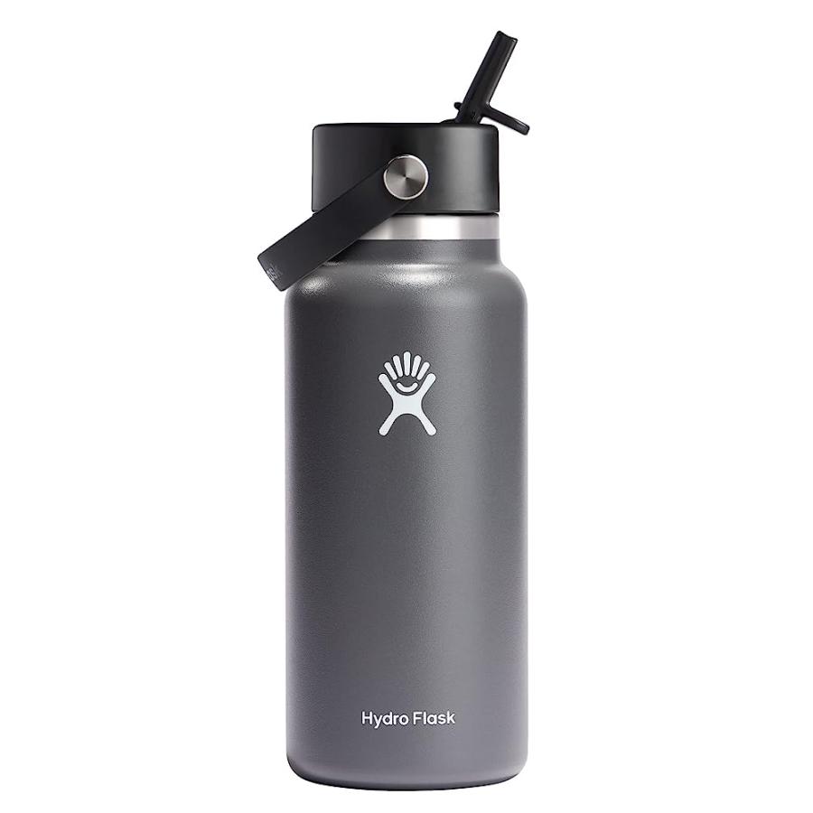 HYDRO FLASK 32 OZ WIDE FLEX STRAW CAP STONE | HYDRO FLASK