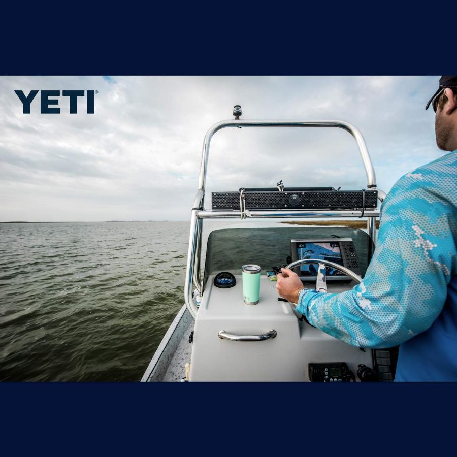 YETI Rambler 20オンス タンブラー マグスライダー蓋付き 真空断熱 ステンレス製、シーフォーム | YETI | 06