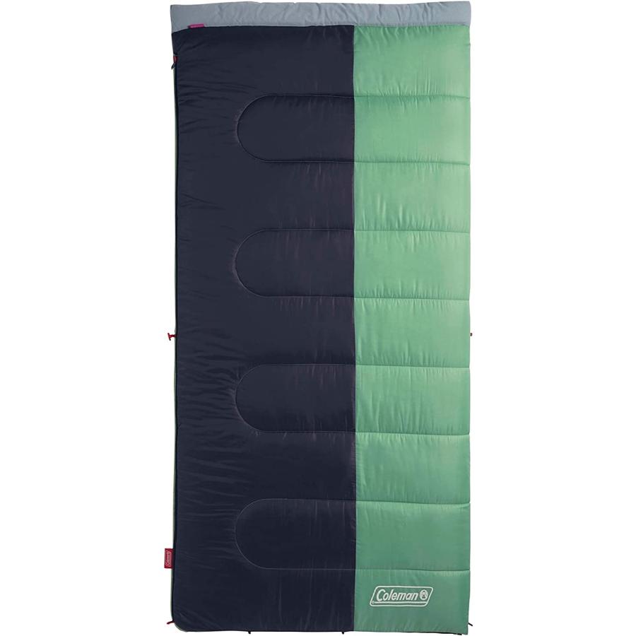 Coleman Sleeping Bag 40°F Big and Tall Sleeping Bag Biscayne Sleeping Bag, Mint | Coleman | 01