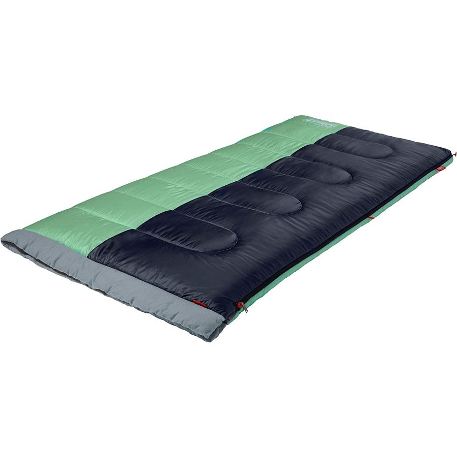 Coleman Sleeping Bag 40°F Big and Tall Sleeping Bag Biscayne Sleeping Bag, Mint | Coleman | 03
