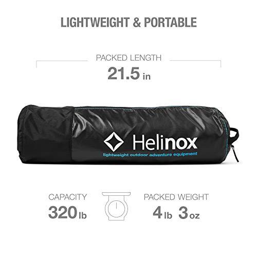 HELINOX SAVANNA HIGH-BACK COLLAPSIBLE CAMP CHAIR, BLACK | Helinox | 01