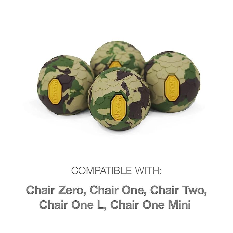 HELINOX CHAIR STABILIZING VIBRAM RUBBER BALL FEET (SET OF 4), 45MM, FIELD CAMO | Helinox | 01