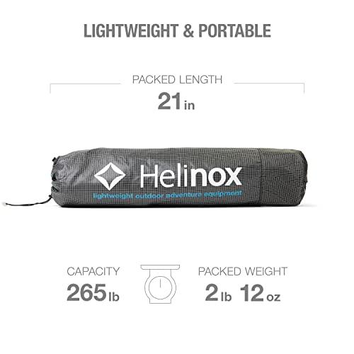 HELINOX LITE COT ULTRA-LIGHT, COMPACT, COLLAPSIBLE, PORTABLE CAMPING COT, BLACK | Helinox | 01