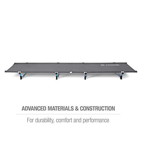 HELINOX LITE COT ULTRA-LIGHT, COMPACT, COLLAPSIBLE, PORTABLE CAMPING COT, BLACK | Helinox | 03