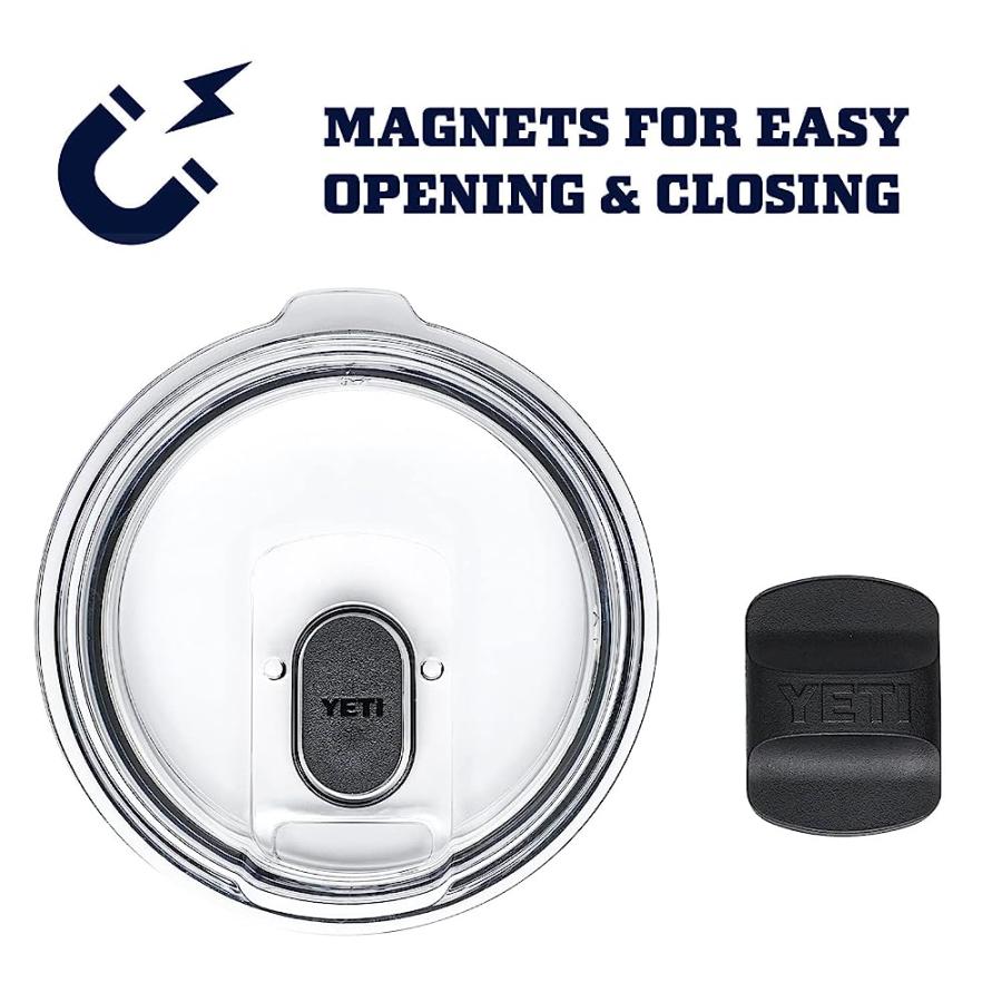 YETI RAMBLER 14 OZ MUG, VACUUM INSULATED, STAINLESS STEEL WITH MAGSLIDER LID, CHARCOAL | YETI | 03