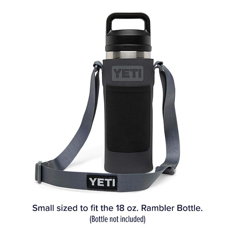 YETI SMALL BOTTLE SLING FOR RAMBLER 18 OZ. BOTTLE, CHARCOAL | YETI | 02