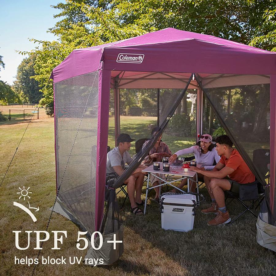 Coleman Back Home Screen Canopy Tent, 10.5 x 9 Camping Gazebo, Screen Canopy Sun Shade Tent | Coleman | 04