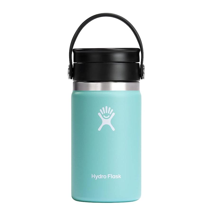HYDRO FLASK 12 OZ WIDE MOUTH WITH FLEX SIP LID STAINLESS STEEL REUSABLE WATER BOTTLE DEW -VACUUM INSULATED, DISHWASHER SAFE, BPA-FREE, NON-TOXIC | HYDRO FLASK