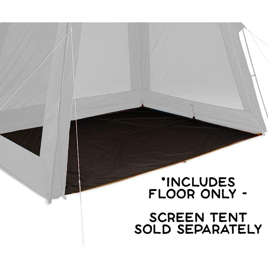EUREKA! NOBUGZONE FLOOR ACCESSORY (COMPATIBLE WITH, BUT NOT INCLUDEDTHE NOBUGZONE SCREEN HOUSE TENT AND NOBUGZONE 3-IN-1 CAMPING SHELTERBOTH SOLD |  | 02