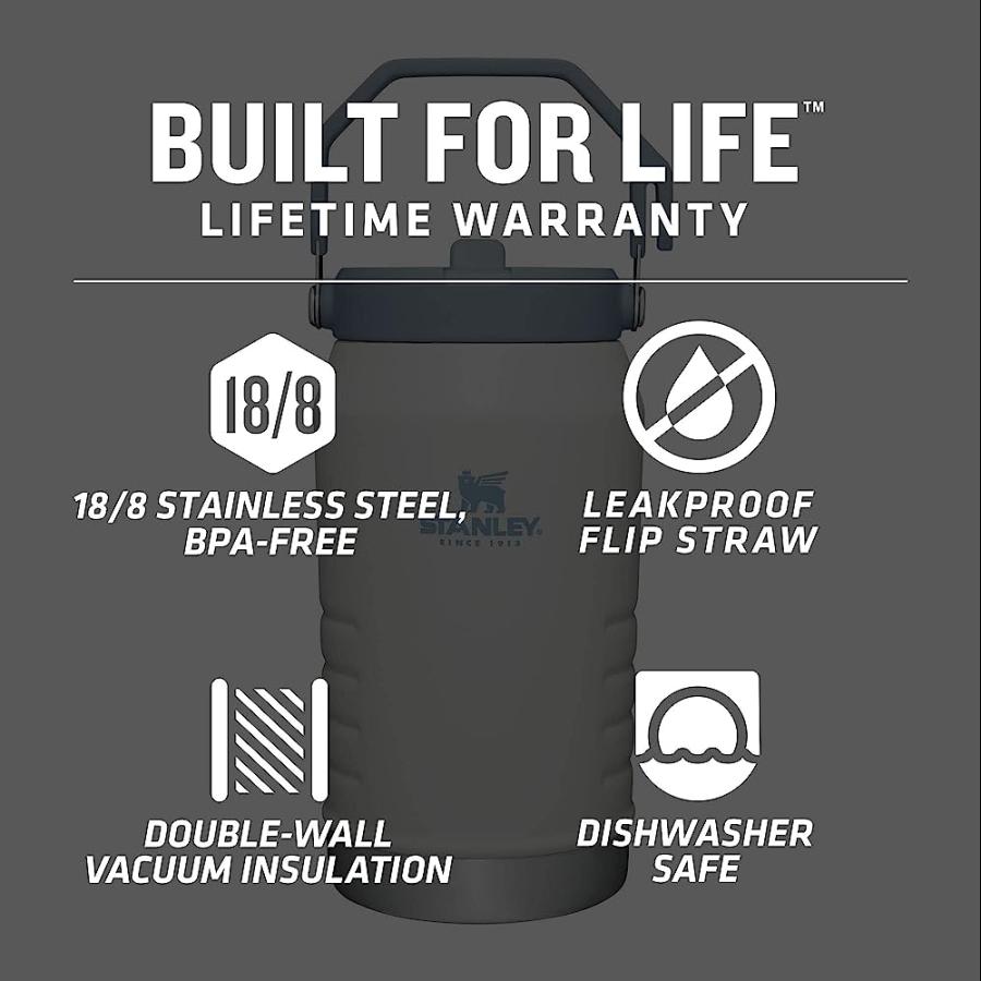 STANLEY ICEFLOW FLIP STRAW JUG 64OZ FOG | STANLEY | 03