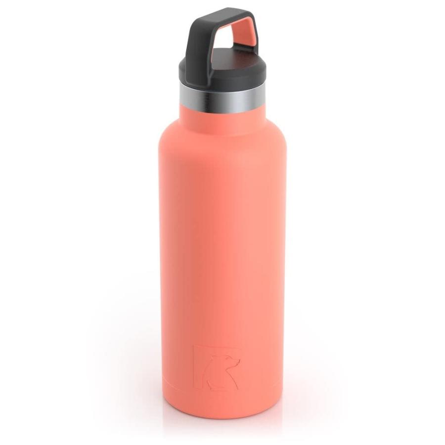 RTIC 16 OZ VACUUM INSULATED WATER BOTTLE, METAL STAINLESS STEEL DOUBLE WALL INSULATION, BPA FREE REUSABLE, LEAK-PROOF THERMOS FLASK FOR HOT AND C |  | 05