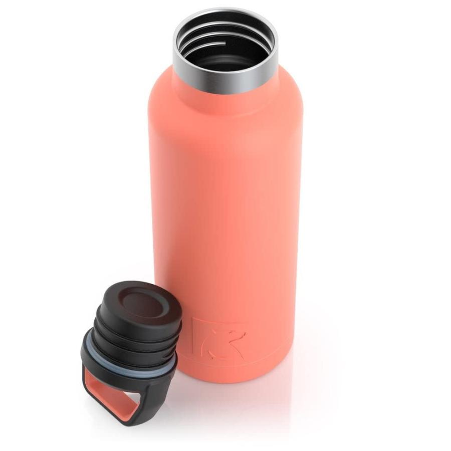 RTIC 16 OZ VACUUM INSULATED WATER BOTTLE, METAL STAINLESS STEEL DOUBLE WALL INSULATION, BPA FREE REUSABLE, LEAK-PROOF THERMOS FLASK FOR HOT AND C |  | 06