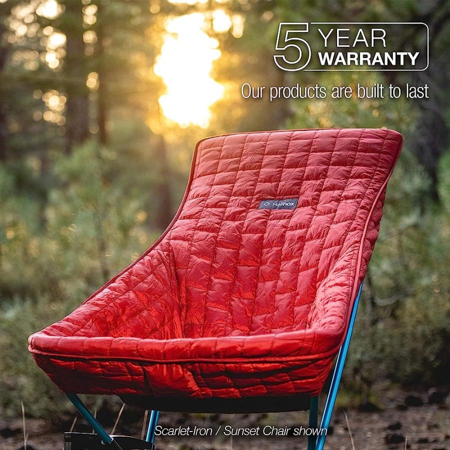 HELINOX SEAT WARMER INSULATED FITTED CHAIR COVER, CHAIR ONE, SCARLET/IRON | Helinox | 06