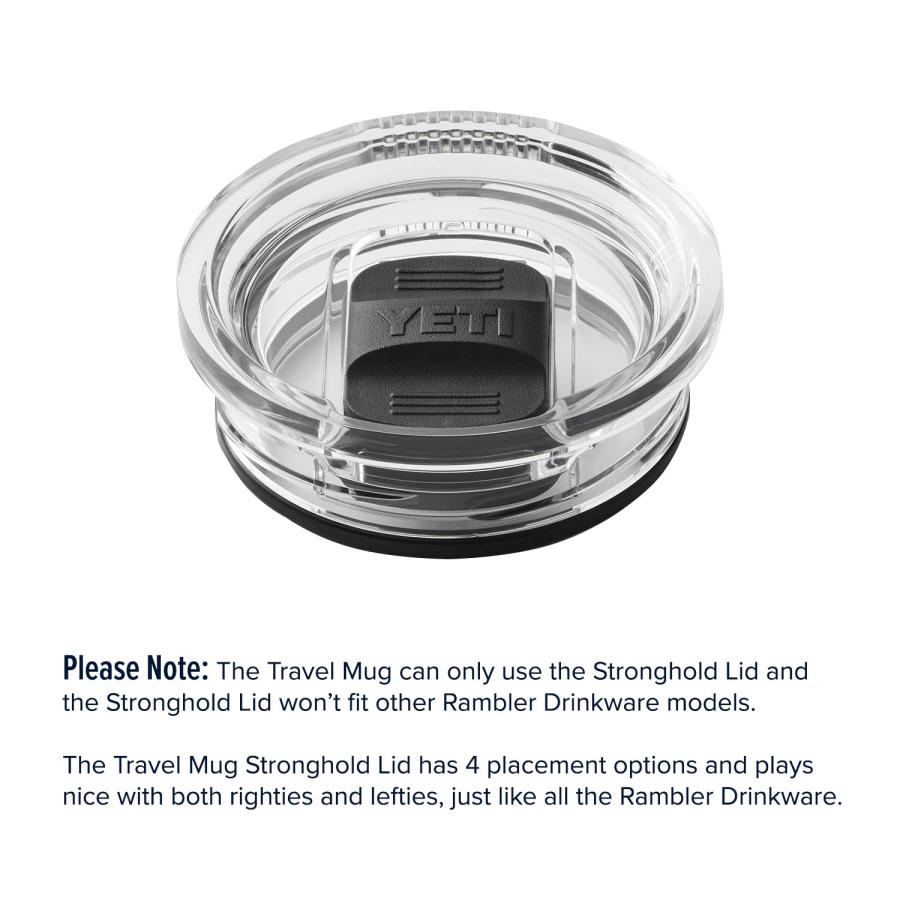 YETI Rambler 30オンス トラベルマグ ストロングホールド蓋付き 真空断熱 ステンレス製、ハイランズオリーブ | YETI | 06