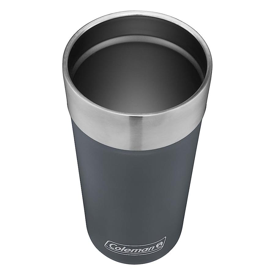COLEMAN INSULATED STAINLESS STEEL 20OZ BREW TUMBLER, SLATE | Coleman | 01