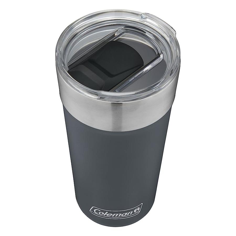 COLEMAN INSULATED STAINLESS STEEL 20OZ BREW TUMBLER, SLATE | Coleman | 02