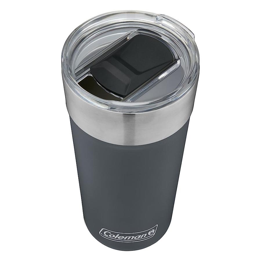 COLEMAN INSULATED STAINLESS STEEL 20OZ BREW TUMBLER, SLATE | Coleman | 03